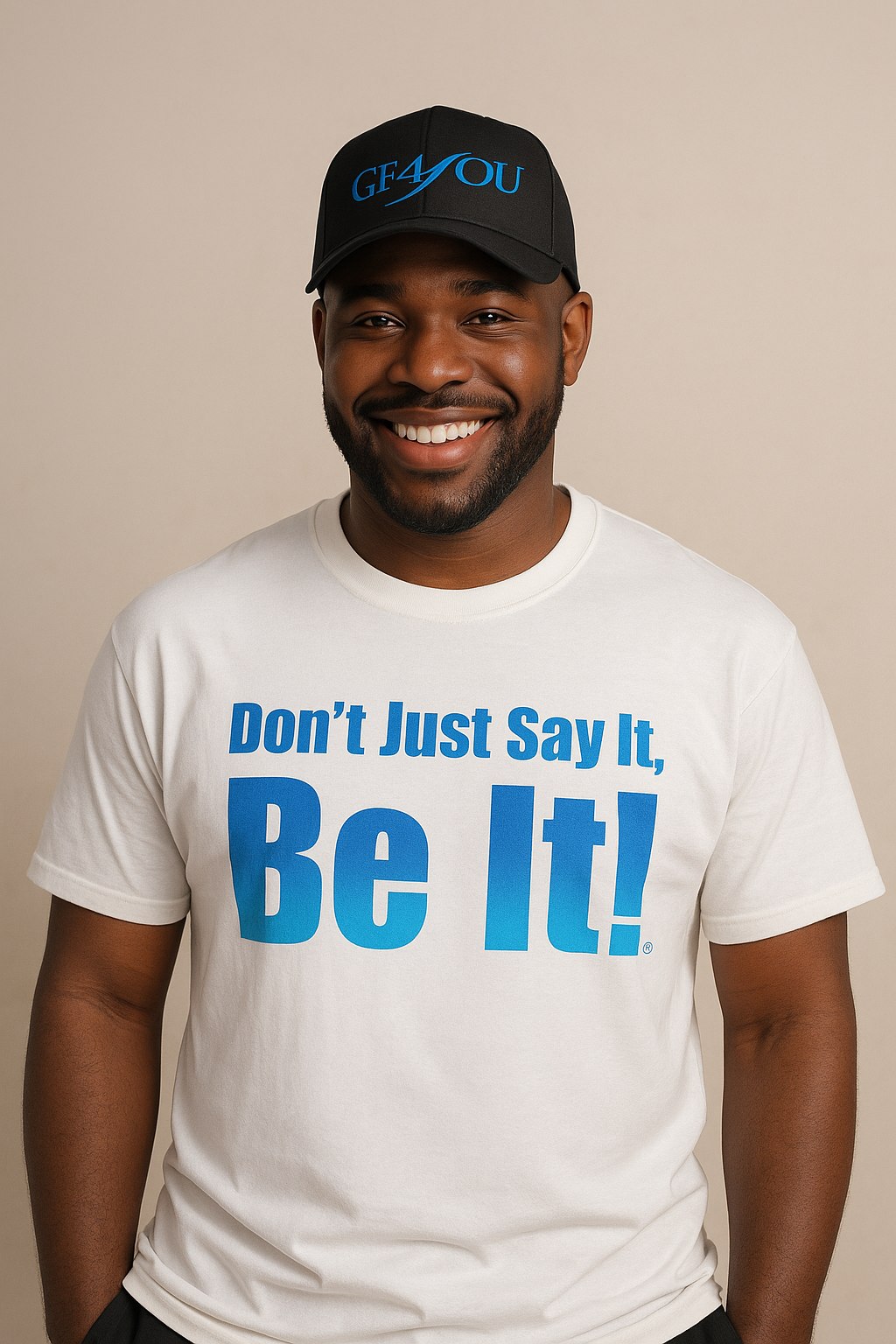 Black Get Fit 4 You Hat